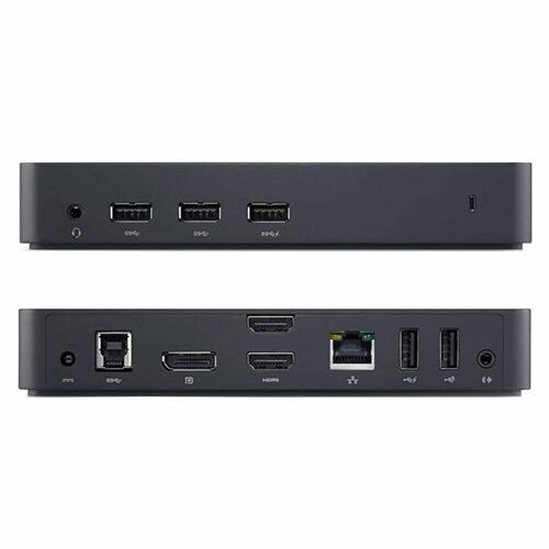 DELL USB 3.0 ULTRA HD TRIPLE VIDEO DOCKING STATION D3100 UK - Picture 1 of 1