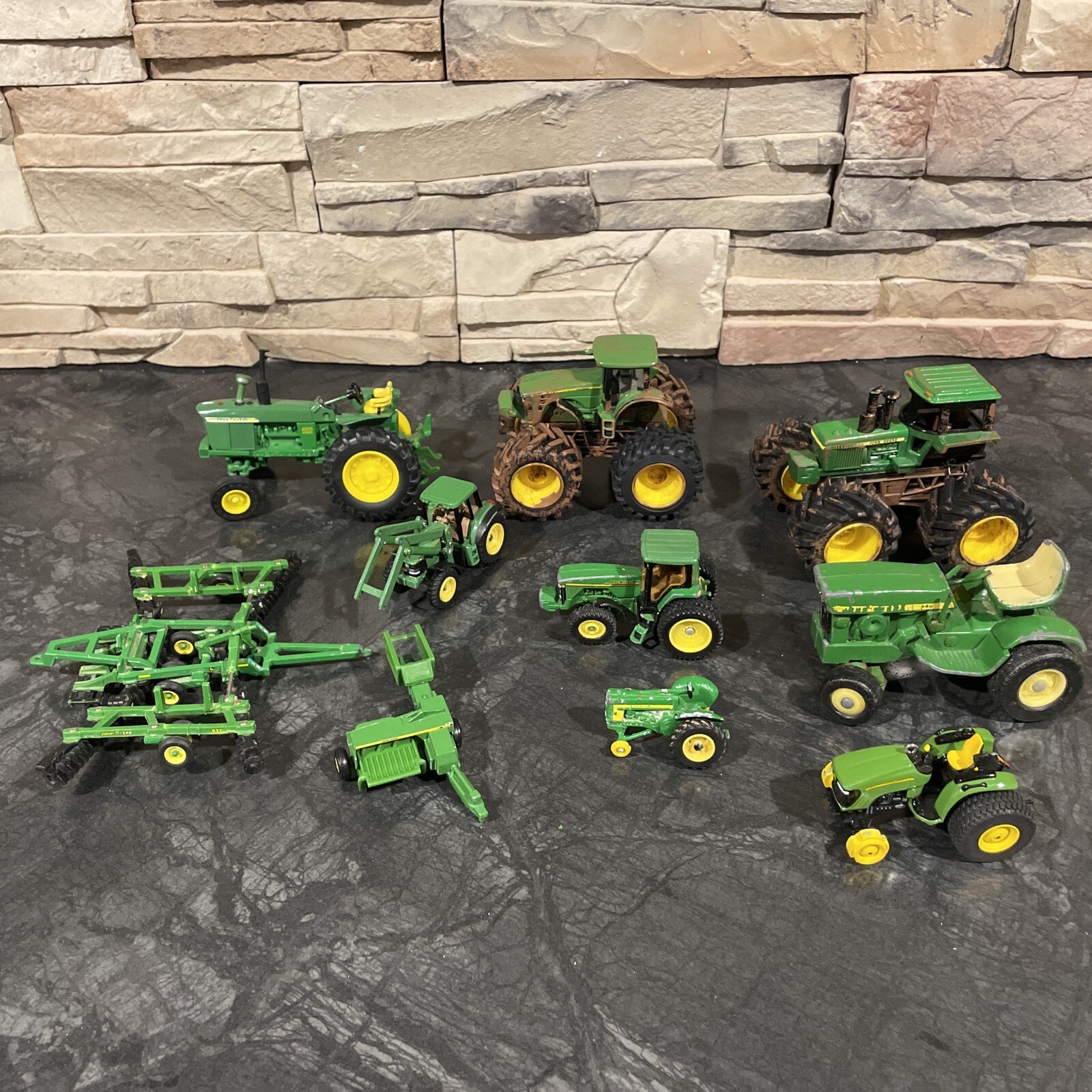 Set Of John Deere Farm Toys eBay