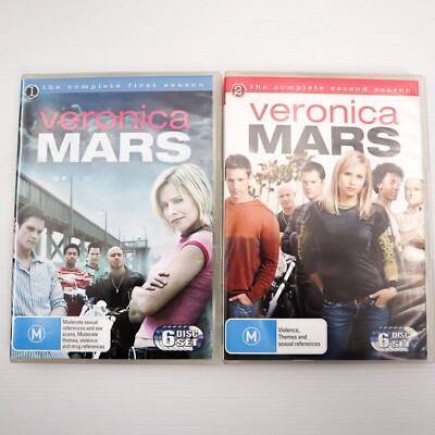 Veronica Mars: Season 1 & 2 (DVD, 2005) Complete Crime Drama TV Series 1 & 2