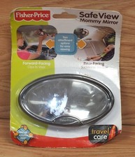 Genuine Fisher Price Travel care Safe View Mommy Mirror For infants in Car READ