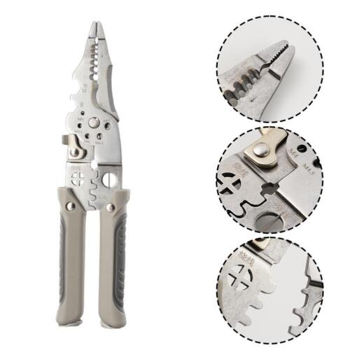 2024 Arrival Multifunctional Wire Stripper Crimper Cable Pliers Cutter H7I5 - Picture 1 of 10