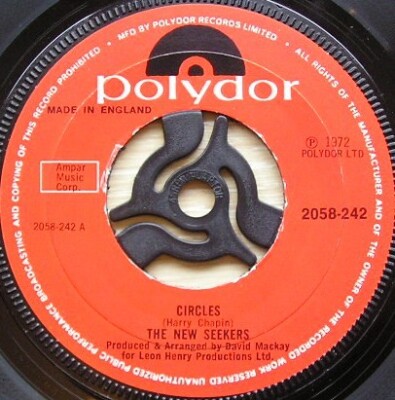 The New Seekers - Circles (7'', Single, 4 P)