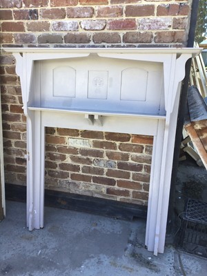 20 S Style Timber Fireplace Mantel 1530h X 1430w X 235d Opening
