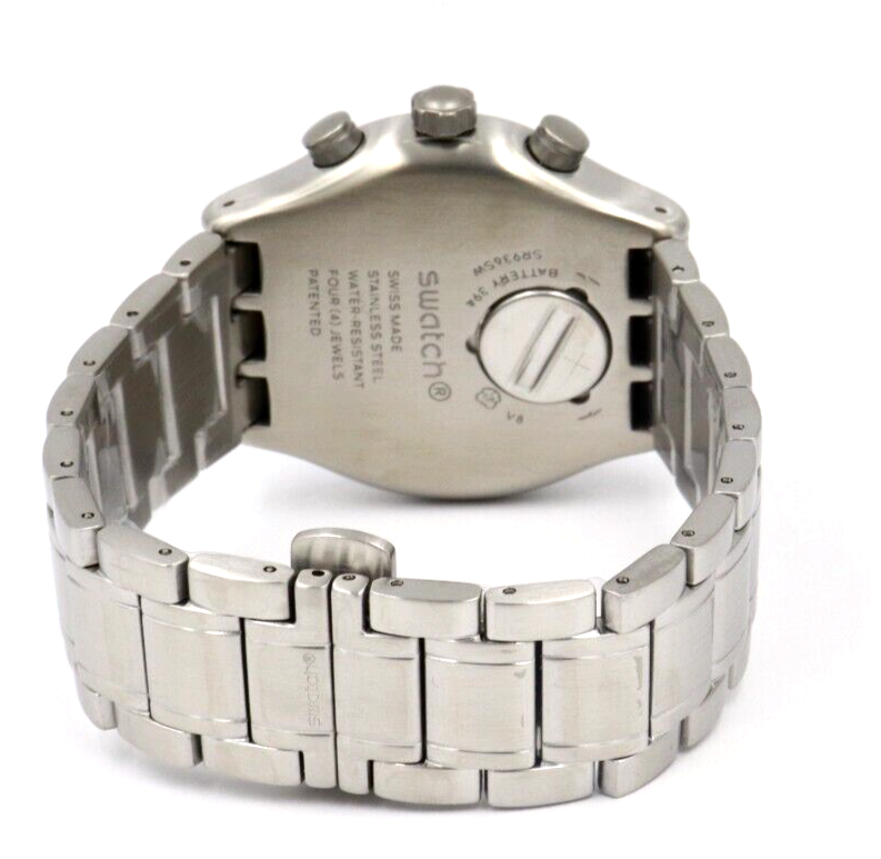 Swatch NIGHT FLIGHT Men's Black Watch YVS444GC for sale online