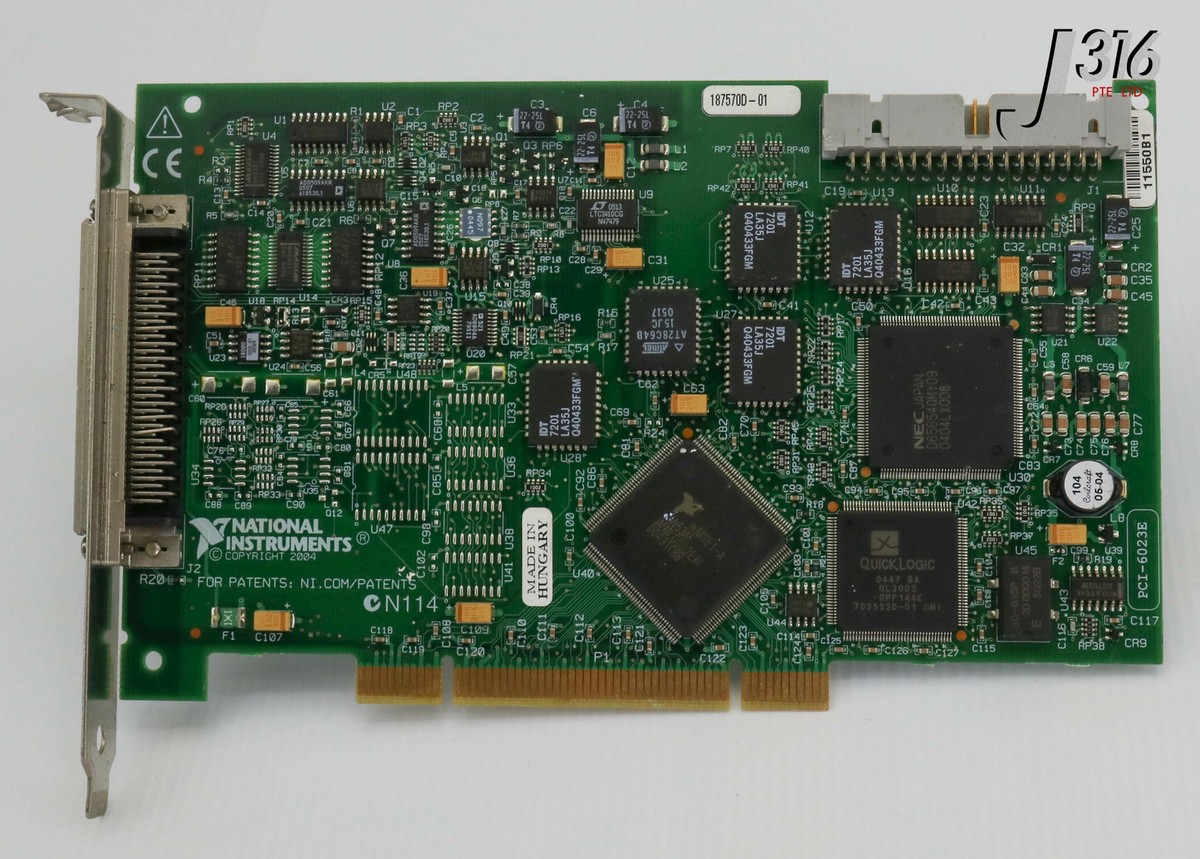 オーダー専用ページ 22529 NATIONAL INSTRUMENTS PCB MULTIFUNCTIONAL DATA ACQ CRD