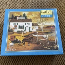 Charles Wysocki 1000 piece Puzzle The Birch Point Cove Americana New
