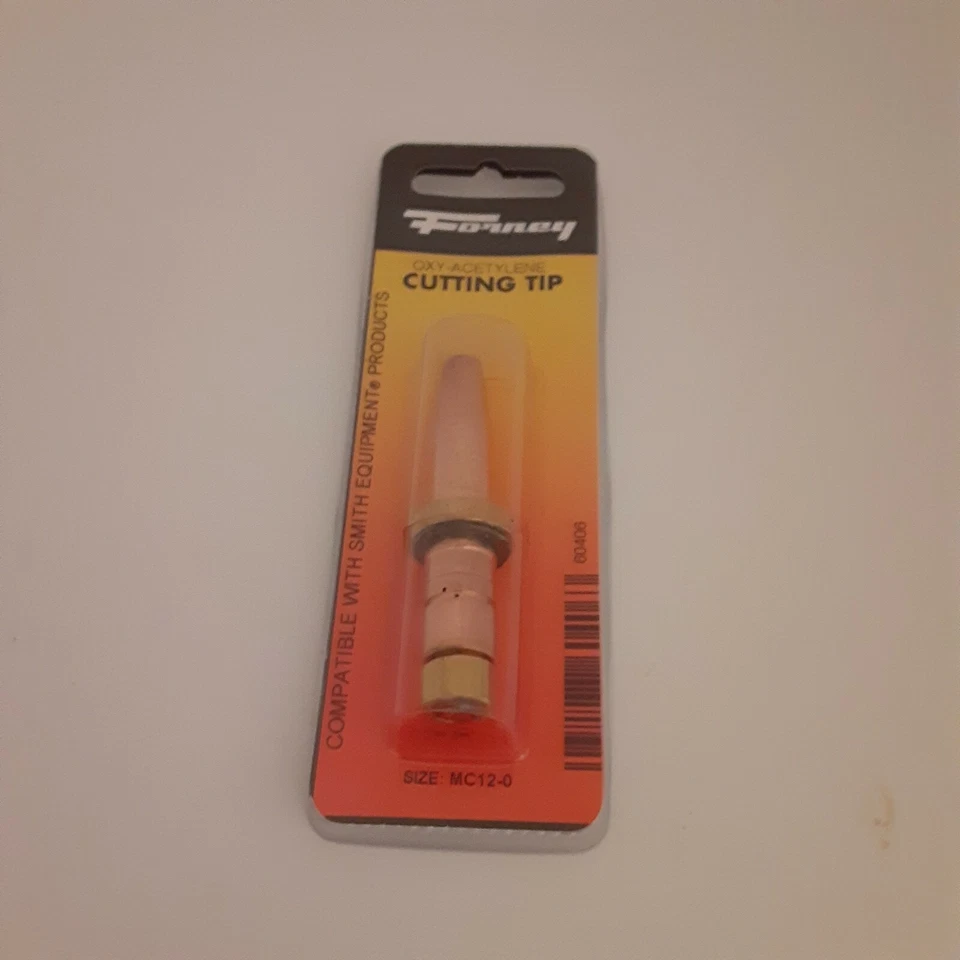 Forney Welding Cutting Tip 60406 Smith Compatible Oxygen Acetylene Size MC12-0 - Image 4 of 4