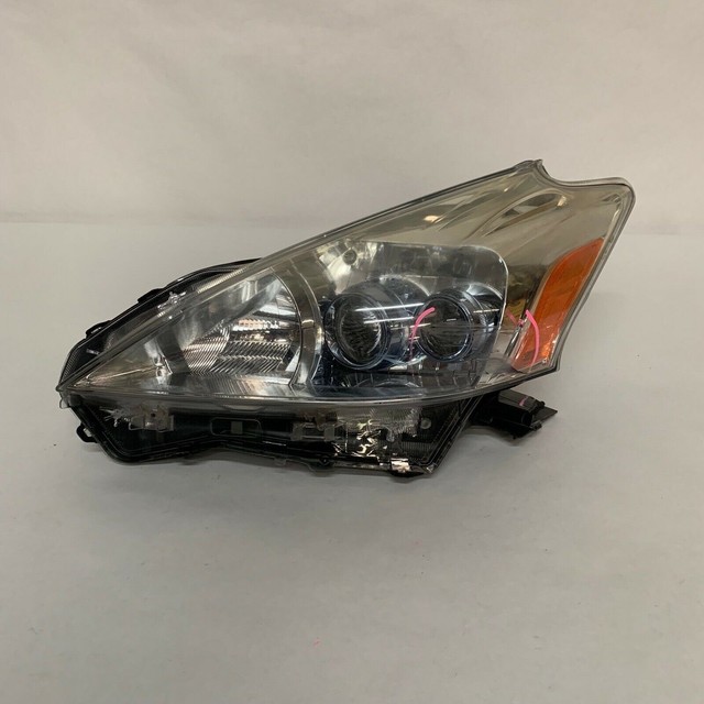 TOYOTA PRIUS V HEADLIGHT LEFT DRIVER SIDE 2012 2013 2014 XENON OEM eBay