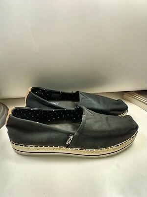 Bobs by Skechers Breeze Espadrille Shoes Women's sz 8.5 (32719)