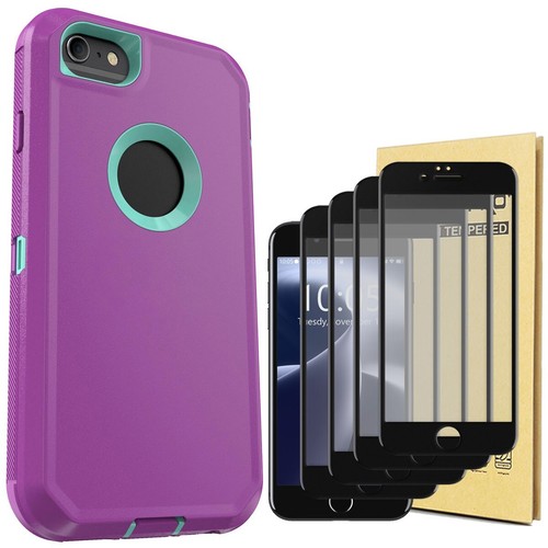 For iPhone 6/6s/6 Plus/6s Plus Shockproof Case Protective Cover Screen Protector - Picture 44 of 55