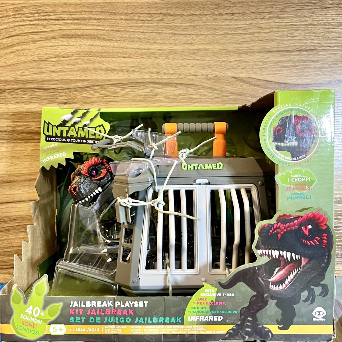 Playset Dinosaur Fingerling Cage Untamed Fingerlings Dino Cage