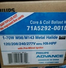 Philips Advance 71a5292001d Magnetic Hid Ballast