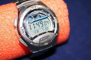 CASIO 2926 W-753 Working 42mm Tidegraph 11843A Watch Dual Time LCD £7.89 -  PicClick UK
