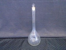 AHT THOMAS SCIENTIFIC 1000mL Glass Volumetric Flask w/ #19 Stopper 858