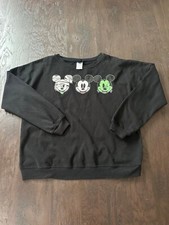 Disney Halloween Mickey Mouse Sweater Disney Parks b42