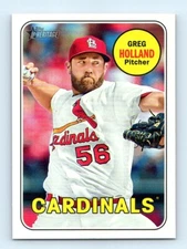 2018 Topps Heritage Greg Holland St. Louis Cardinals #569