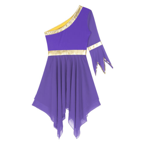 Para mujeres Disfraz de Baile Fiesta Vestido Show Vestidos de Baile Ropa Corta Borde Gimnasio - Imagen 46 de 77
