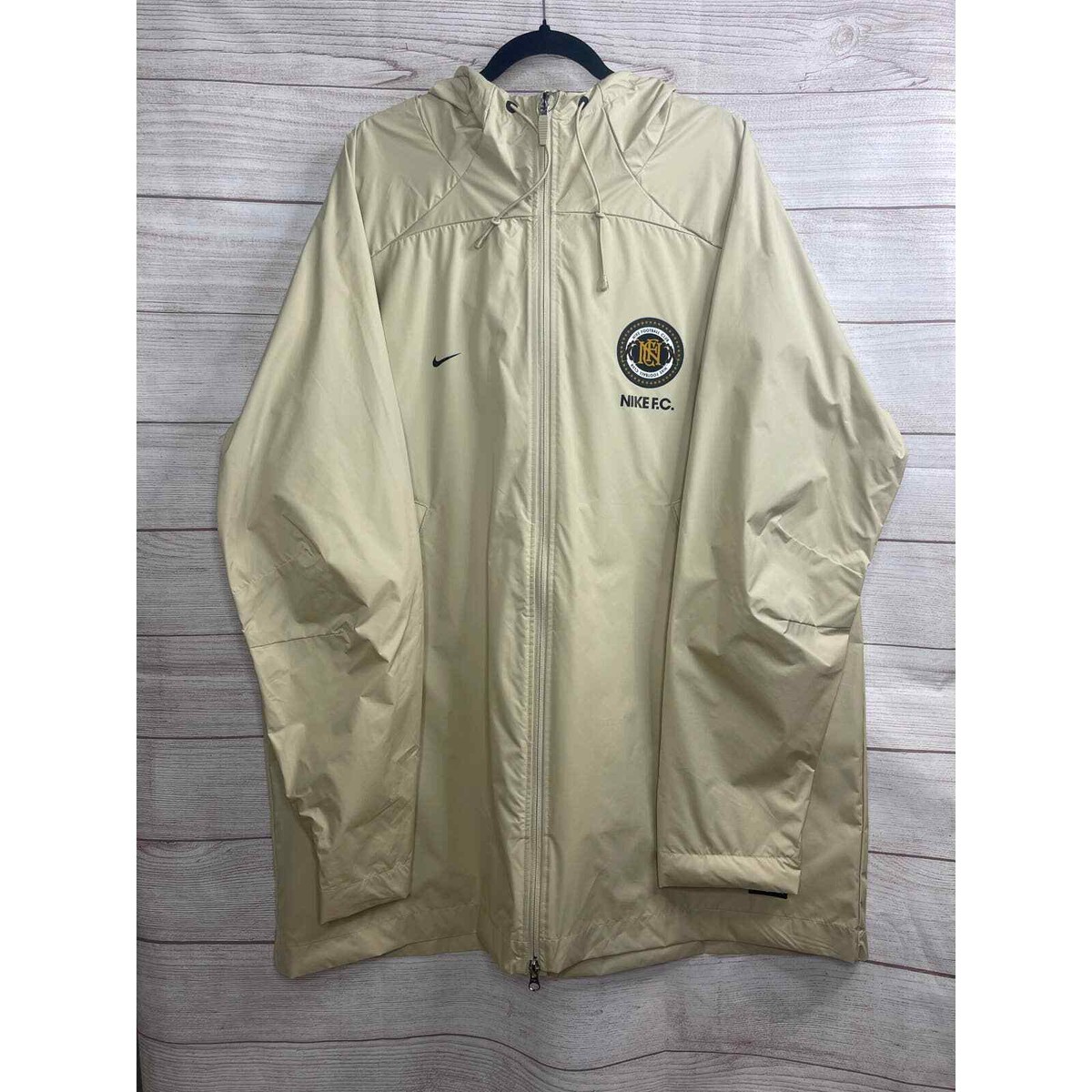 Nike F.C. Storm-Fit Mens Hooded Soccer Rain Jacket Size XXL
