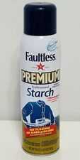 Faultless Premium Professional Starch Spray Bottle Pure Cotton Scent 20oz *New