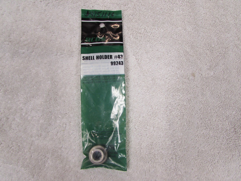 RCBS #43 SHELL HOLDER 223 WIN SSM, 243 WIN SSM, 25 WIN SSM, 270 WIN SSM, #99243