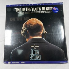 SEALED "Quiz Show" Letterbox Laserdisc LD - Robert Redford Combine Shipping