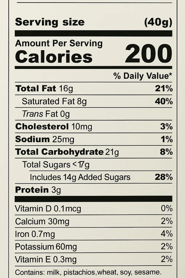 Pistachos artesanales cuadrados de chocolate negro relleno Dubai en la parte superior hechos a mano 65 g. Foto 4 de 4