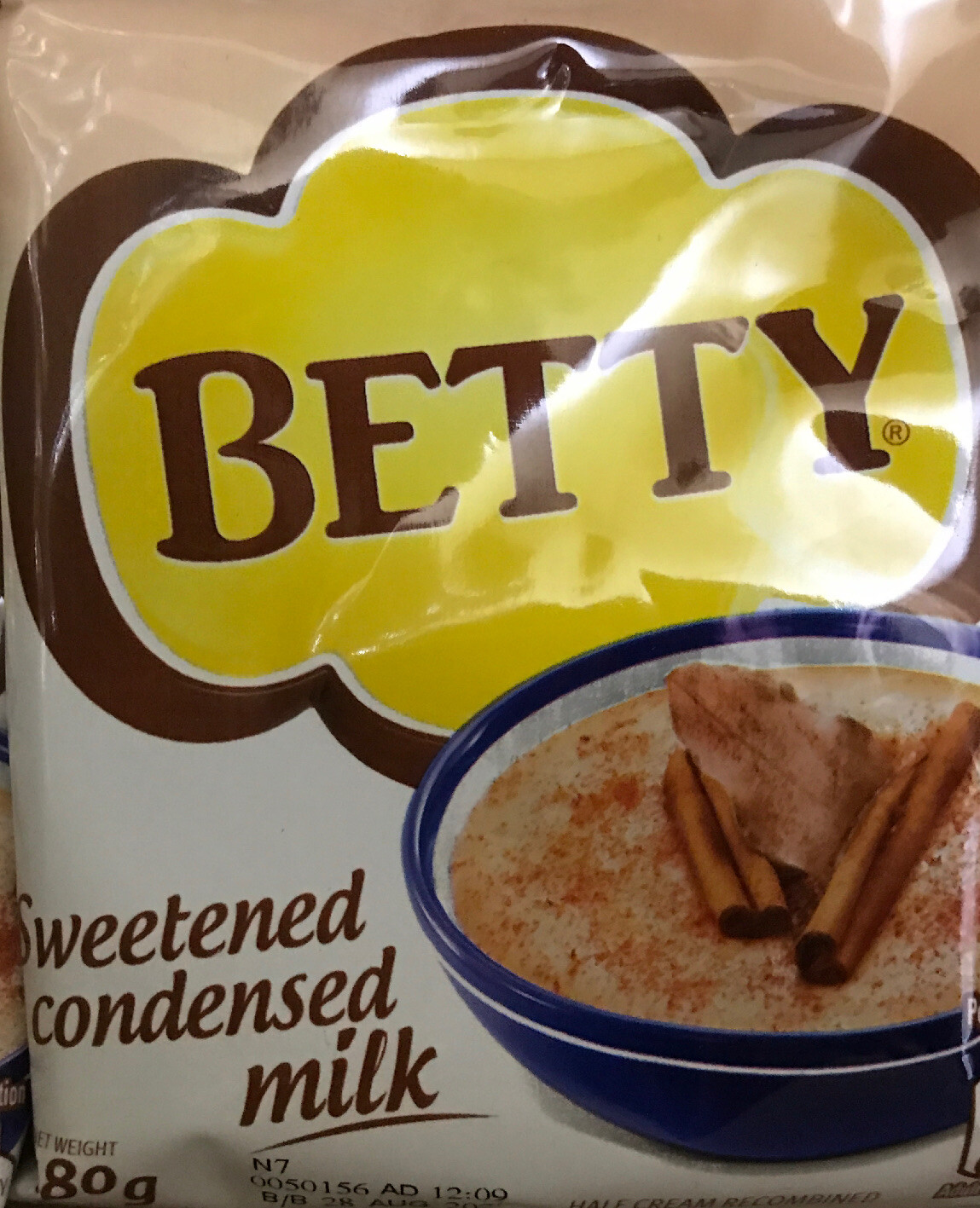 Jamaican Betty Sweetened Condensed Milk 180g. Buy 8 Get 2 Free