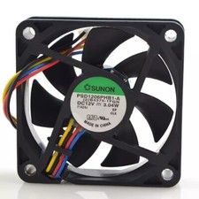SUNON PSD1206PHB1-A 6015 DC12V 3.04W 6CM 4-Wire Server Cooling Fan