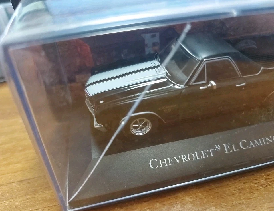 Modellino American cars 1:43 CHEVROLET EL CAMINO (1970) diecast TECA RIGATA - Immagine 2 di 3