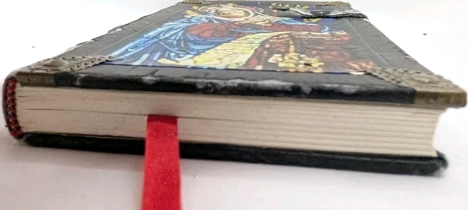 Papel em branco Madonna Annunciation Biblio 144 forrado pg Journal 2006 LEIA - Imagem 4 de 4