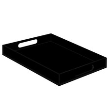 Large Acrylic Tray Breakfast Tray, Kitchen, Bathroom Organization and Party S...