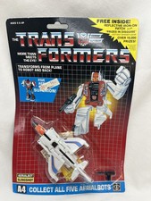 ORIGINAL Transformers Slingshot Arialbot Decepticon MOC Gen 1 1986 MINT Hasbro