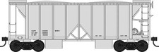 Bowser HO 70-Ton 2-Bay Ballast Hopper with Side Chutes Data Only 43685