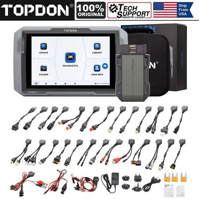 TOPDON UltraDiag Moto Bi-directional Diagnostic Scanner for Honda,Harley, BMW