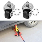 Hydraulic Trolley Wheel Caster Set of 2 Pcs for Garage and For Workshop Needs