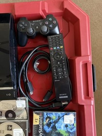 Sony PlayStation 3 PS3 Console 80GB CECHK01 System 6 Games Controller Bundle 