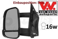 VAN Wezel 1651817 AußEnspiegel Links Spiegel AußEn