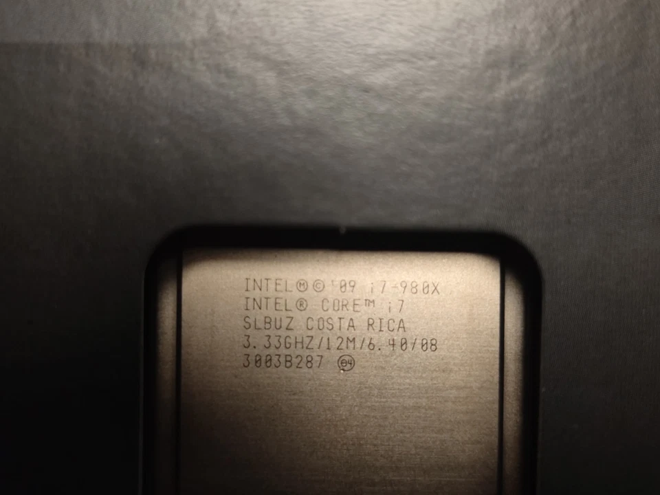 Intel Core I7-980X Extreme Edition, 6x 3.33GHz, Sockel 1366 NEW OVP RARE - Image 4 of 4