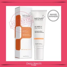 Neova Silc Sheer 2.0 Photo Finish Tint SPF 40 74ml 2.5oz NEW FAST SHIP