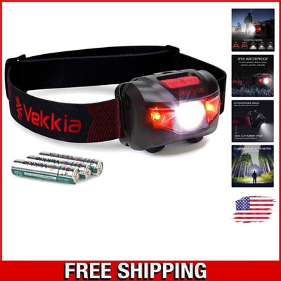 Rechargeable 160 Lumens LED Headlamp - Waterproof, Ideal for Fishing & Running