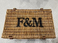 Fortum And Mason F&M Picnic Hamper Wicker Basket  41/25/20 Cm  approx