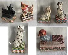 Jim Shore Heartwood Creek Dog Figurine Collectible  *Priced EA* Westie Chihuahua