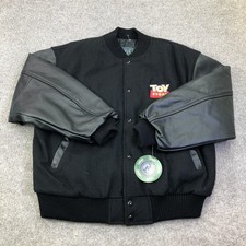 MV Sport Jacket Mens Large Vintage Varsity Disney Toy Story On Ice Logo