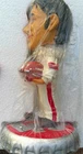 Vintage Bobby Allison Autographed Bobble Head Coca Cola NASCAR Collectible - COA