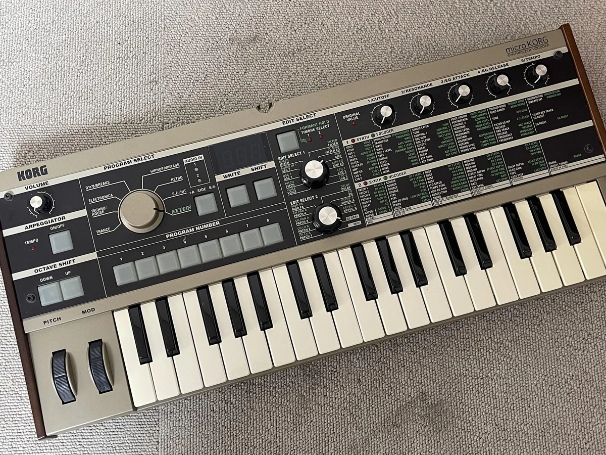 ビンテージ KORG MICROKORG シンセサイザー ミニ 箱付き レア Microkorg for sale - eBay