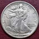 1917 Walking Liberty Half Dollar 50c Stunning BU UNC #98345