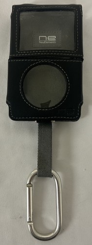 Rare Belkin Leather Case w/ Carabiner for Apple iPod Video 5th Gen 30GB
