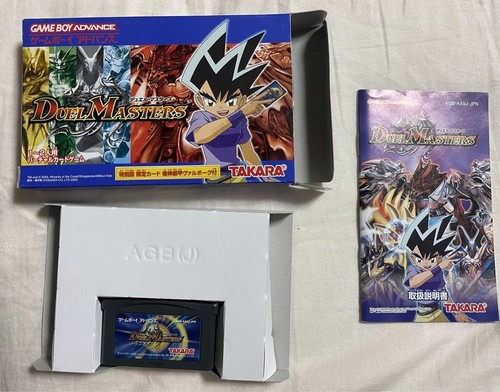 DUEL MASTERS GAME BOY ADVANCE B2 SIZE OFFICIAL