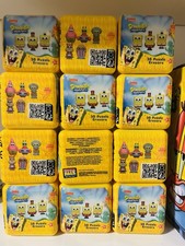 Spongebob Squarepants 3D Puzzle erasers 12 Stuck With Original Box