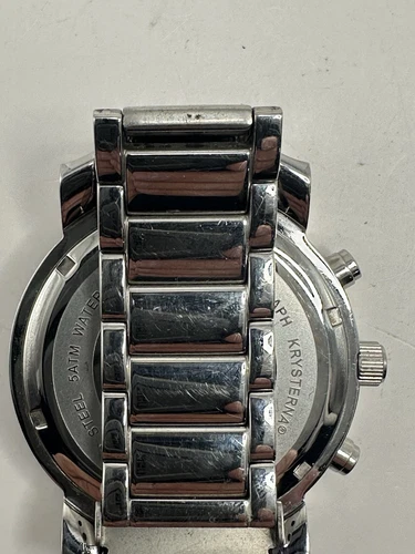 "Reloj Hombre Akribos XXIV AK439SS Batería Nueva 46MM 7"" Geniune Diamond F22" - Imagen 7 de 9